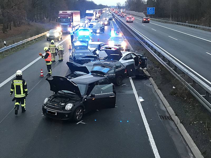 unfall a33 heute